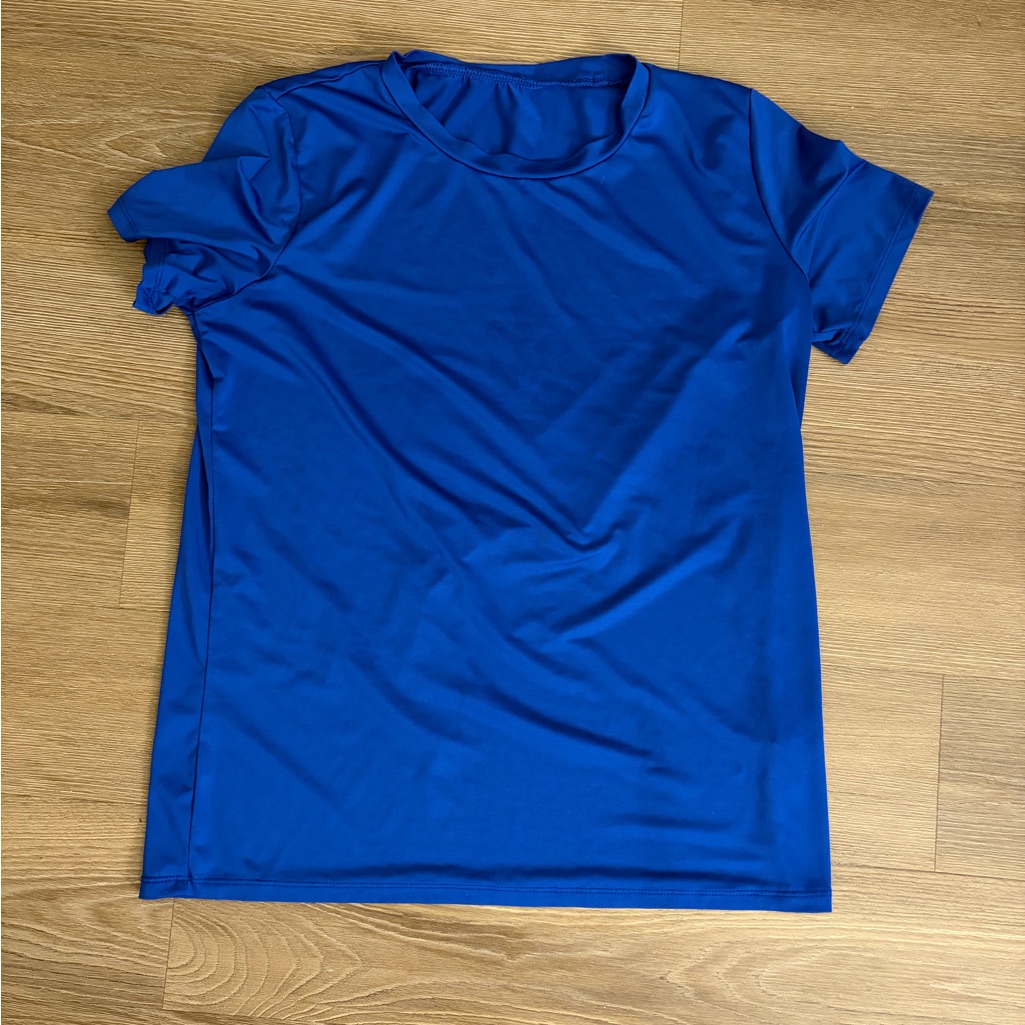 Blue Shirt No Brand